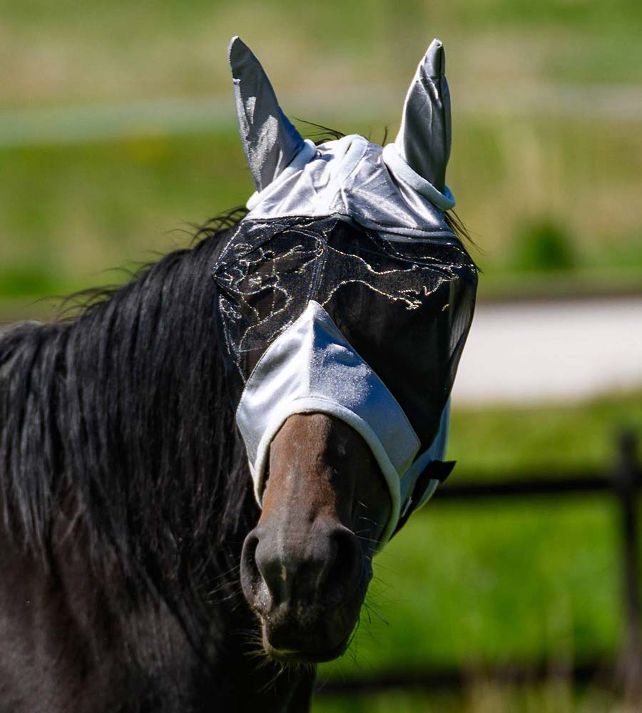 Fluemaske med ører